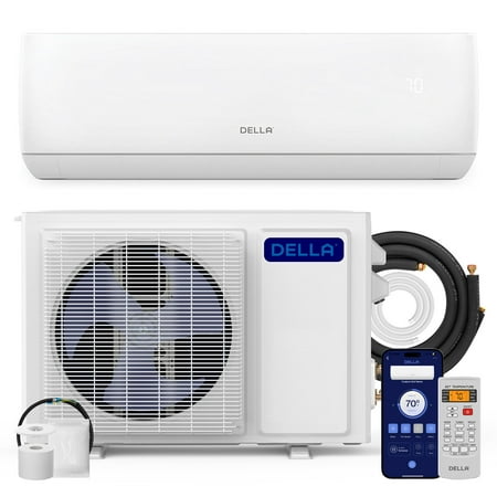 Della 12,000 BTU Wi-Fi Mini Split Air Conditioner